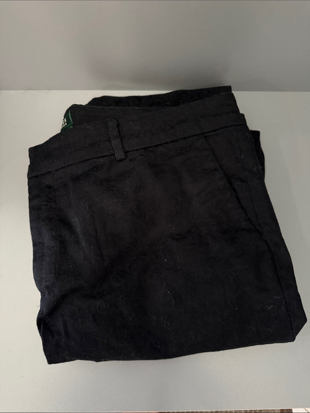 Ralph Lauren Women’s Edita Black Casual Pants Sz 14